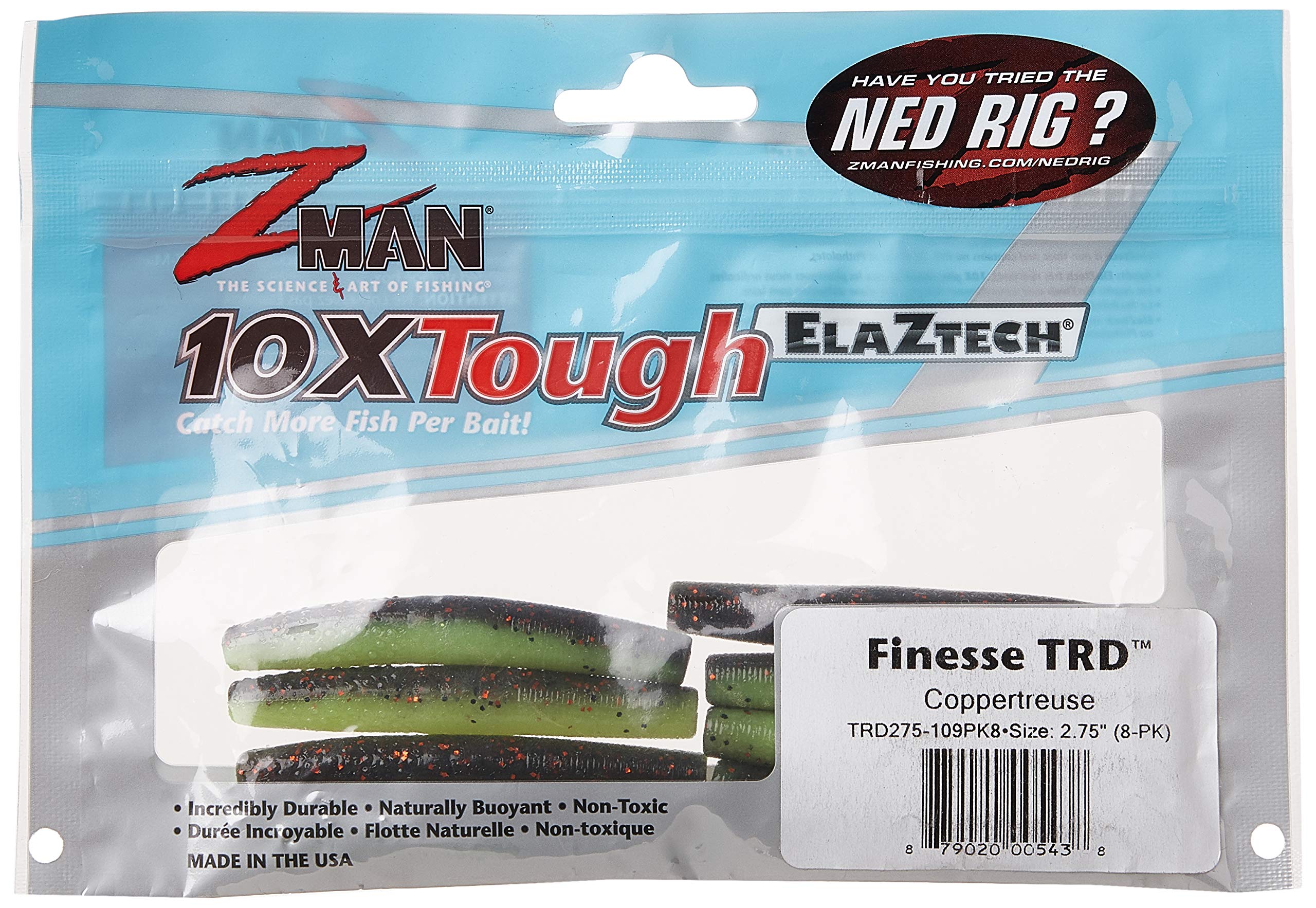 Amazon.com : Z-Man Finesse TRD Tackle, Coppertreuse, 2.75